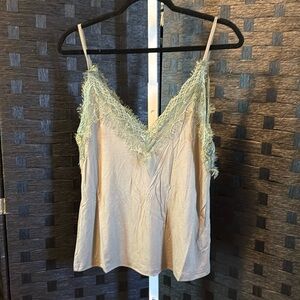 *SALE* POL Olive Lace Camisole SMT111